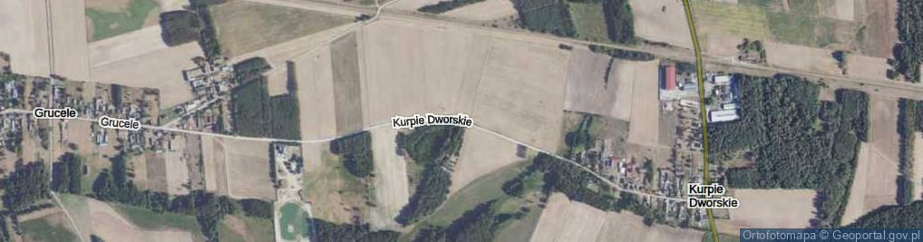 Zdjęcie satelitarne Kurpie Dworskie ul.